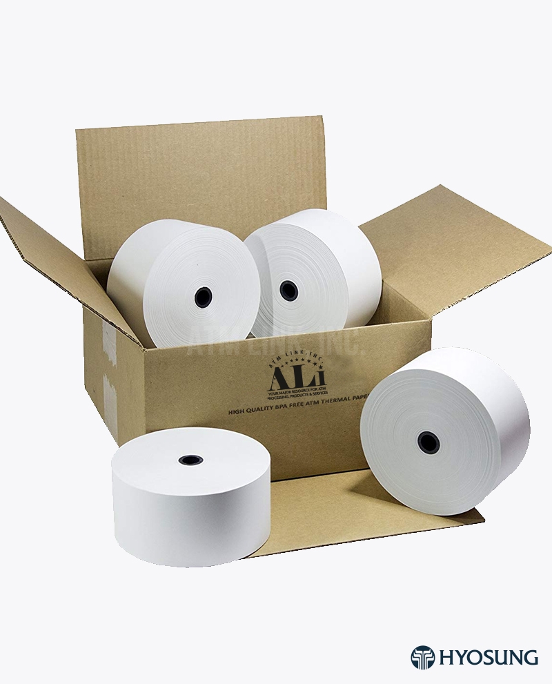 5 rouleaux de papier d'impression thermique 57x30mm Clear Smooth Dustproof  Small Lightweight Receipt Thermal Paper