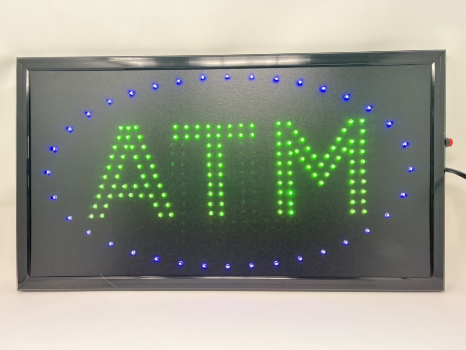 led sign atm