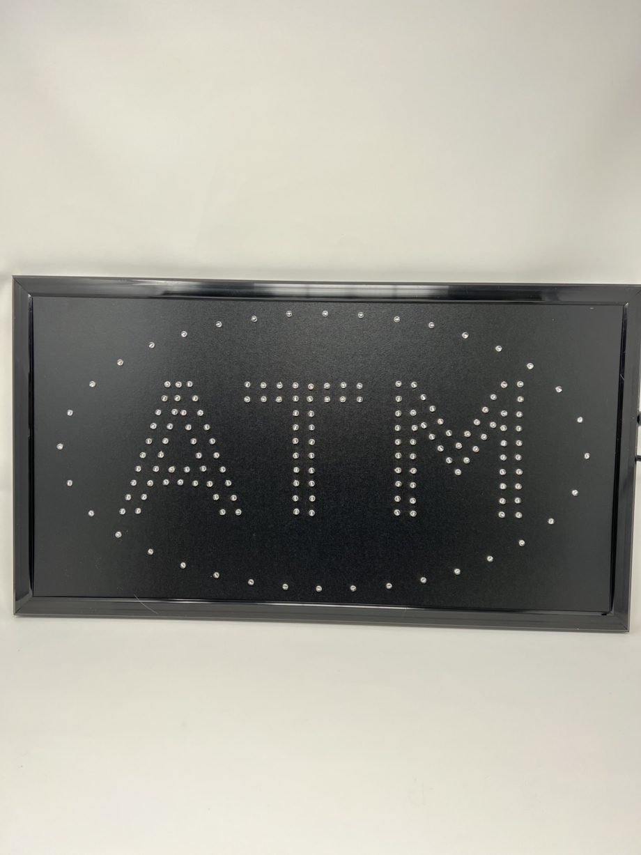 led sign atm