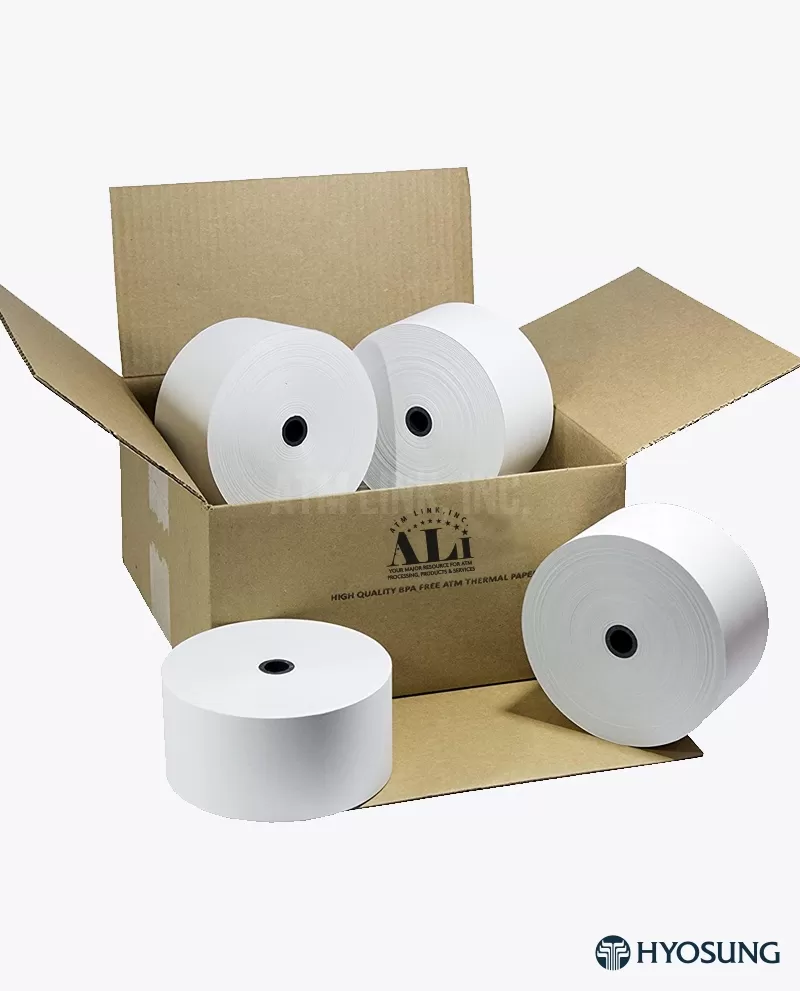 Hyosung Innovue; Tranax ATM Thermal Paper Roll (Super Heavy Weight)