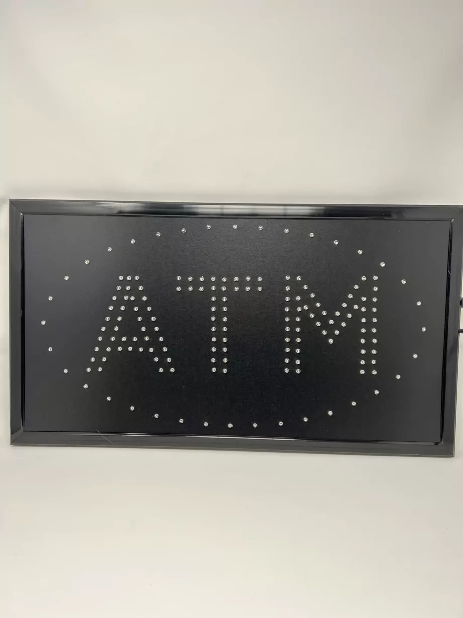 led sign atm